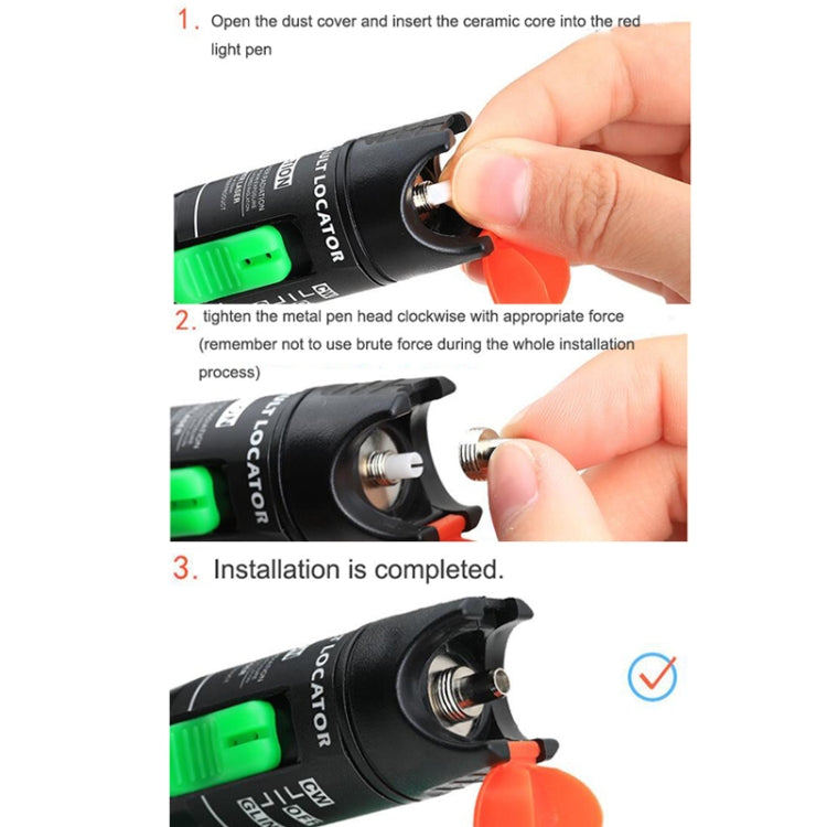 Frendorf | 10 Stück 5mm Keramikkern Ersatzteile für optische Lichtleitersichtfehlerortung