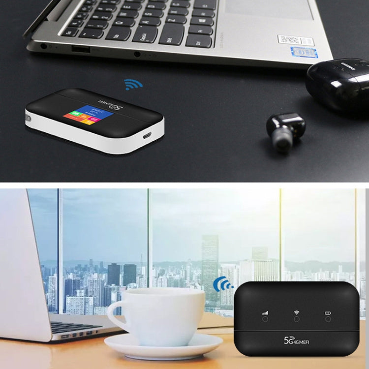 Frendorf | LT600 LCD Display 4G LTE Router Tragbares Auto-Terminal Mobiles WIFI Karte SIM Router