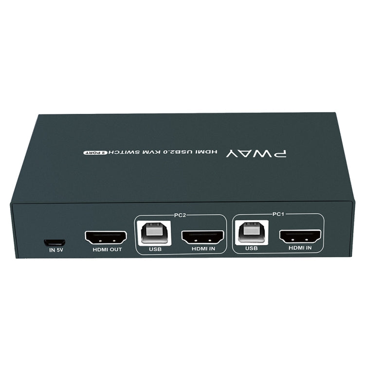 Frendorf | PWAY PW-S7201H 2 In 1 Out HDMI KVM Switch 4K HD Video Bildschirm Cutter