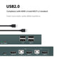 Frendorf | PWAY PW-S7201H 2 In 1 Out HDMI KVM Switch 4K HD Video Bildschirm Cutter
