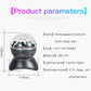 Home LED Magic Ball Lichter Bounce Ambient Lampen Raum Sound Lichter Bälle, Farbe: Lade Modell Schwarz (RGB Farbige 5W)