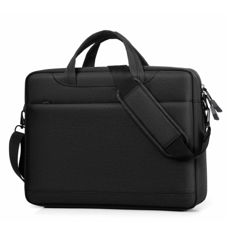 Frendorf | 17,3 Zoll tragbare Crossbody-Air-Bag-Gaming-Computer-Laptop-Schultertasche (Schwarz)