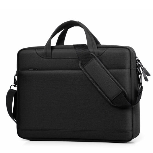 Frendorf | 17,3 Zoll Tragbare Crossbody Air Bag Gaming Computer Laptop Schultertasche (Schwarz)