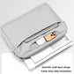 Frendorf | 17,3 Zoll Tragbare Crossbody Air Bag Gaming Computer Laptop Schultertasche (Hellgrau)