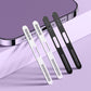 Frendorf | 2pcs /Set Für IPhone 12 / 13 / 14 / 15 Serie Lautsprecher Plattierung Metall Staubdicht Mesh Ladeanschluss Schutzfolie Staub Aufkleber (Lila)