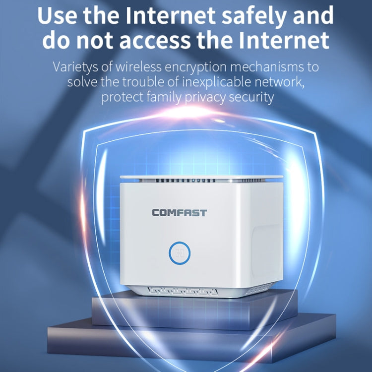 Frendorf | COMFAST CF-WR651AC AC1200 Mesh Wireless Router 2.4G&5G Wi-Fi Repeater Verstärker