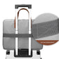 Frendorf | 14 Zoll Kontrastfarbe PU Leder Laptop Tasche Computer Tasche Aktentasche Abdeckung (Beige)