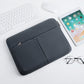 Frendorf | 10/11 Zoll Hahnentrittmuster Oxford-Stoff Laptop-Tasche Wasserdichte Tablet-Aufbewahrungstasche (Dunkelgrau)