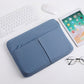 Frendorf | 13/13.3 Zoll Hahnentritt Muster Oxford Stoff Laptop Tasche Wasserdicht Tablet Aufbewahrungstasche (Haze Blau)