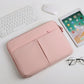Frendorf | 13/13.3 Zoll Hahnentritt Muster Oxford Stoff Laptop Tasche Wasserdicht Tablet Aufbewahrungstasche (Rosa)