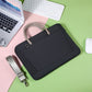 Frendorf | 14 - 14.6 Zoll Oxford-Stoff Laptop-Tasche Umhängetasche Tragetasche Aktentasche (Schwarz)