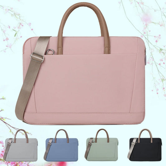 Frendorf | 15-16.1 Zoll Oxford-Gewebe Laptop Tasche Umhängetasche Aktentasche (Blau)