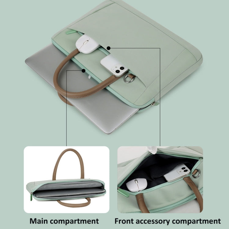 Frendorf | 15-16.1 Zoll Oxford-Gewebe Laptop Tasche Umhängetasche Aktentasche (Blau)