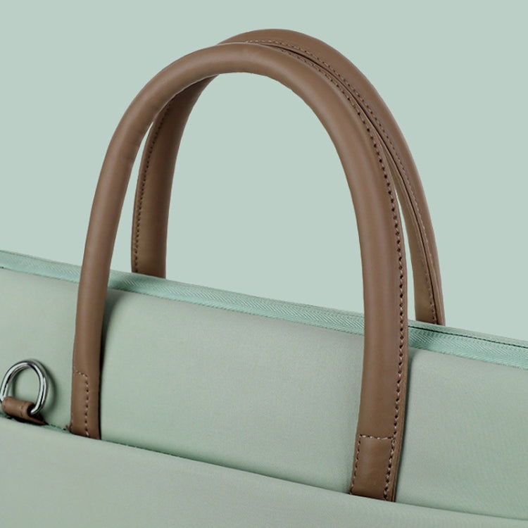 Frendorf | 15-16.1 Zoll Oxford-Gewebe Laptop Tasche Umhängetasche Aktentasche (Blau)