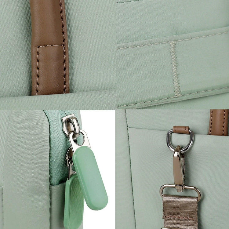 Frendorf | 15-16.1 Zoll Oxford-Gewebe Laptop Tasche Umhängetasche Aktentasche (Blau)