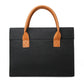 Frendorf | 15,6 Zoll Oxford-Stoff Leichte Tragbare Laptop-Tasche Mit PU-Griff (Schwarz)