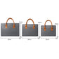 Frendorf | 15,6 Zoll Oxford-Stoff Leichte Tragbare Laptop Tasche Mit PU-Griff (Rot)