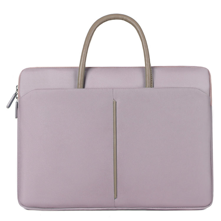 Frendorf | 15 -15.6 Zoll Oxford-Gewebe Laptop-Tasche Herren Damen Aktentasche mit PU-Griff (Lotus Pink)
