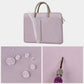 Frendorf | 15 -15.6 Zoll Oxford-Gewebe Laptop-Tasche Herren Damen Aktentasche mit PU-Griff (Lotus Pink)