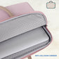 Frendorf | 15 -15.6 Zoll Oxford Stoff Laptop Tasche Herren Damen Aktentasche mit PU Griff (Grau Grün)