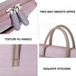 Frendorf | 15 -15.6 Zoll Oxford Stoff Laptop Tasche Herren Damen Aktentasche mit PU Griff (Grau Grün)