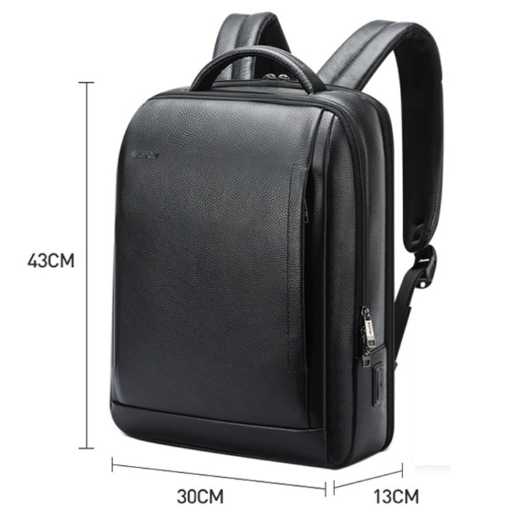 Frendorf | Bopai Großraum-Wasserdichtes Business-Laptop-Rucksack Mit USB+Type-C-Anschluss, Farbe: Ultimative Version