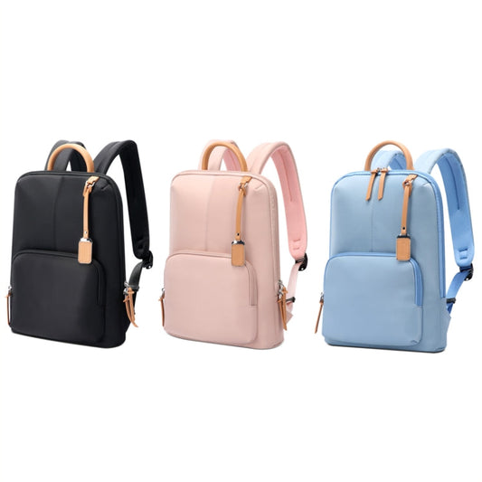 Frendorf | Bopai 62-126521 14-Zoll Laptop Dünn und Leicht Geschäft Wasserfest Rucksack (Pink)