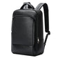 Frendorf | Bopai 61-123311 Großraum Erste-Schicht Rindsleder Business Laptop Rucksack (Schwarz)
