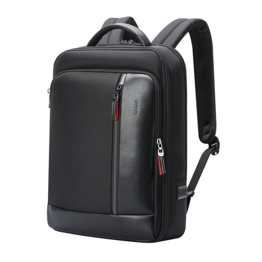 Frendorf | Bopai 751-006641A Große Kapazität Diebstahlschutz Wasserdicht Laptop Business Rucksack (Schwarz)
