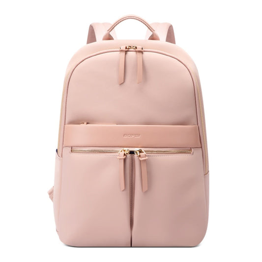 Frendorf | Bopai 14-Zoll Laptop Freizeit Leichtwasserdichte Rucksack (Pink)