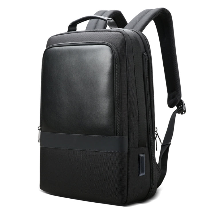 Frendorf | Bopai 61-26111 Große Kapazität Business Pendler Laptop Rucksack Mit USB+Type-C Anschluss (Schwarz)