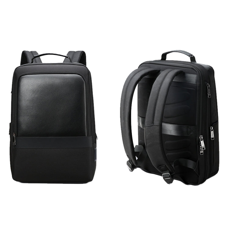 Frendorf | Bopai 61-26111 Große Kapazität Business Pendler Laptop Rucksack Mit USB+Type-C Anschluss (Schwarz)