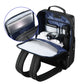 Frendorf | Bopai 61-26111 Große Kapazität Business Pendler Laptop Rucksack mit USB+Type-C Anschluss (Schwarz)
