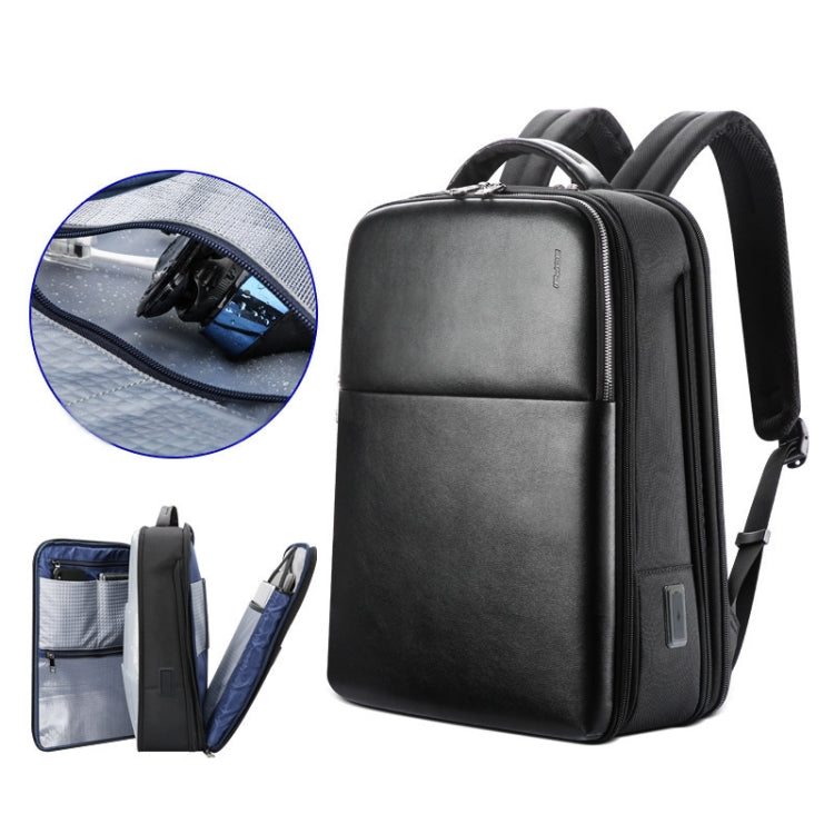 Frendorf | Bopai 61-18911 Große Kapazität Wasserdichte Reise Laptop Rucksack Mit USB+Type-C Anschluss, Farbe: Ultimate
