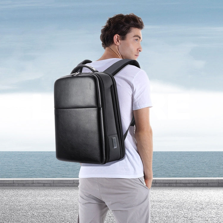 Frendorf | Bopai 61-18911 Großes Fassungsvermögen Wasserdichter Reise-Laptop-Rucksack mit USB+Type-C-Anschluss, Farbe: Deluxe
