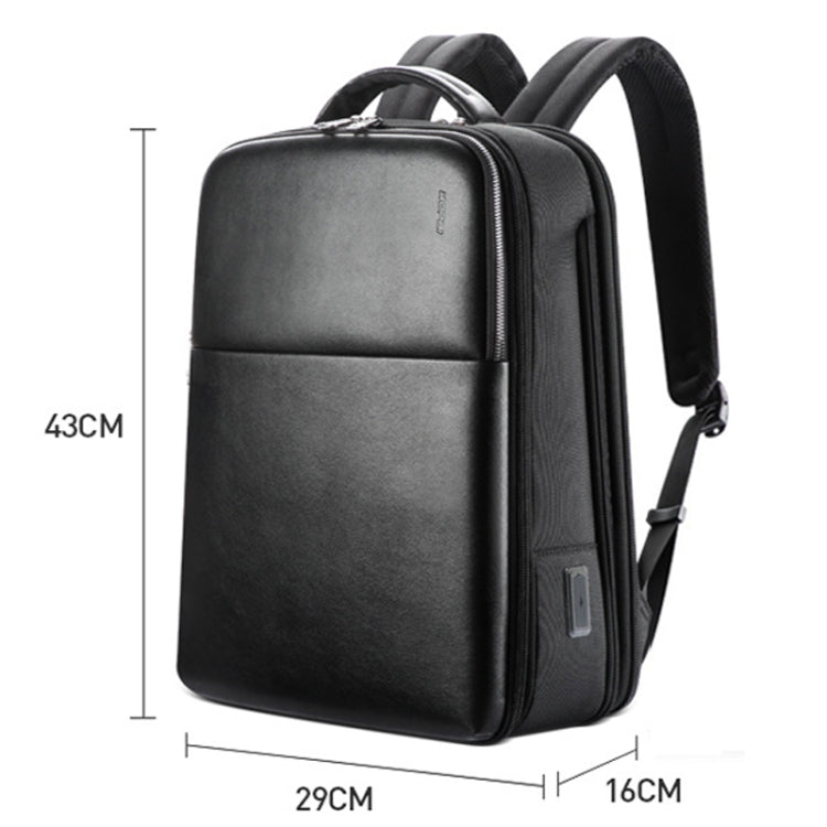 Frendorf | Bopai 61-18911 Große Kapazität Wasserdichte Reise Laptop Rucksack Mit USB+Type-C Port, Farbe: Deluxe