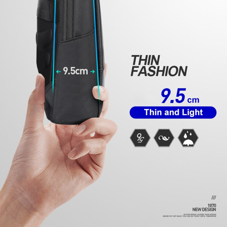 Frendorf | Bopai Erstschicht Rindsleder Geschäftskommuter Wasserfest und Leicht Laptop Rucksack, Farbe: Deluxe