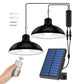 IP65 Wasserdichtes Außen Solar LED Glühbirne Kronleuchter Innenleuchten, Spezifikation: Einfache weiße Licht mit Fernbedienung
