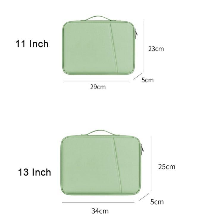 Frendorf | BUBM 13 Zoll Tablet Sleeve Tasche Laptop Aufbewahrungstasche Handtasche (Schwarz)