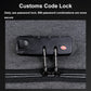 Frendorf | 16 Zoll Großes Fassungsvermögen Passwort Schloss Diebstahlsicher Laptop Rucksack Mit USB-Anschluss (Schwarz)