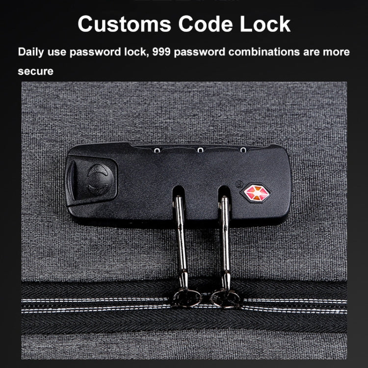 Frendorf | 16 Zoll Große Kapazität Passwortschloss Anti-Diebstahl Laptop Rucksack Mit USB-Anschluss (Rosa)
