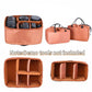 Frendorf | DSLR Kamera Handtasche Samt Kamera Innentasche (Horizontal 007L)