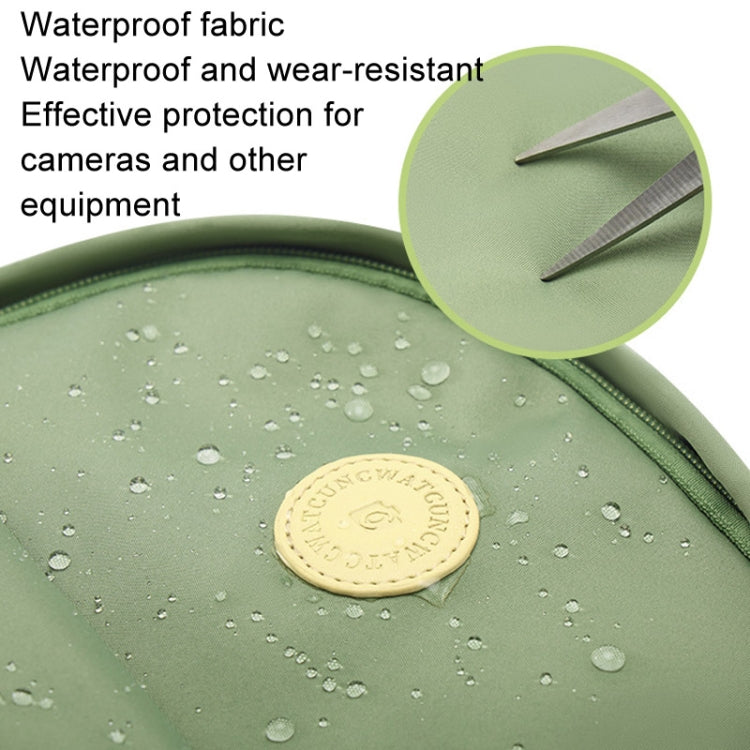 Frendorf | Cwatcun D125 Kleine Schoudercamera Tas Casual Pendelaar DSLR Rugzak (Groen)