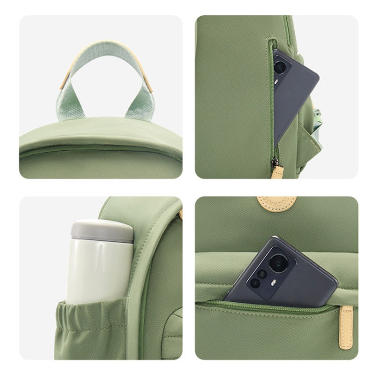 Frendorf | Cwatcun D125 Kleine Schoudercamera Tas Casual Pendelaar DSLR Rugzak (Groen)