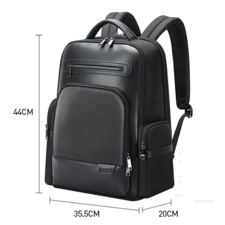 Frendorf | Bopai 61-120511 große Kapazität Reise Business Laptop Rucksack mit USB+Type-C Anschluss (Schwarz)