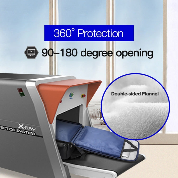 Frendorf | Bopai 61-120511 große Kapazität Reise Business Laptop Rucksack mit USB+Type-C Anschluss (Schwarz)