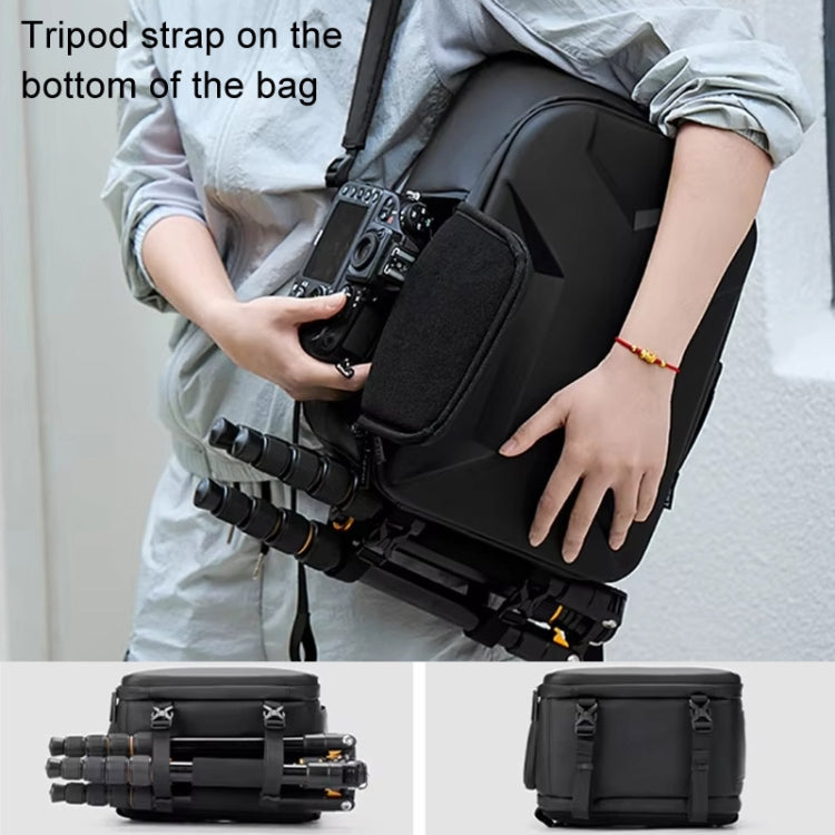 Frendorf | Cwatcun D129 EVA Hard Shell Camera Bag Anti-Knock DSLR Camera Digital Storage Bag(2.0 Klein Zwart)