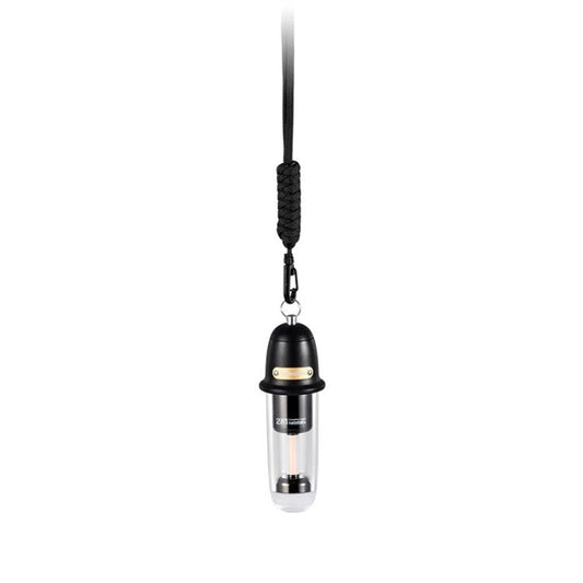 Naturehike Outdoor Tragbares Campinglicht Wiederaufladbare Beleuchtung Taschenlampe Camping Ambiente Hängeleuchte (Schwarz)