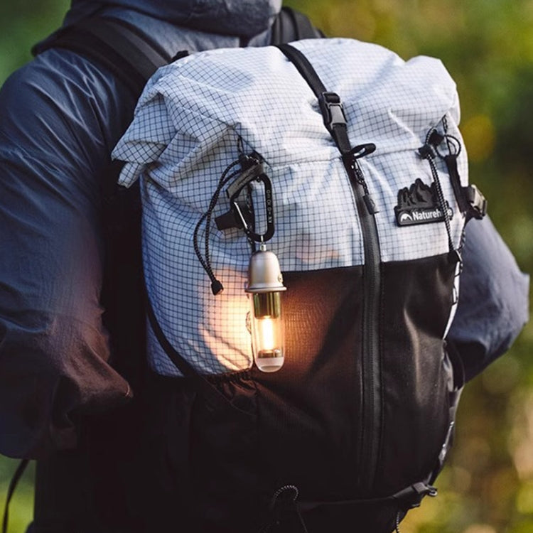 Naturehike Outdoor Tragbare Camping Licht Wiederaufladbare Beleuchtung Taschenlampe Camping Ambiente Hängelampe (Braun)
