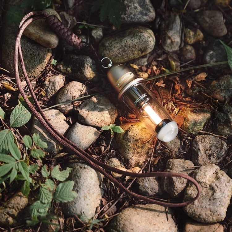 Naturehike Outdoor Tragbare Camping Licht Wiederaufladbare Beleuchtung Taschenlampe Camping Ambiente Hängelampe (Braun)